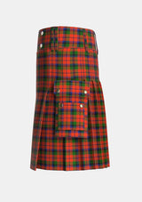 Utility_MacNaughton_1831_Tartan_1066_kilt_left_image_with_pleated_design_and_adjustable_buckles_for_men