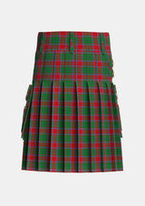 Utility_MacPhail_Blue_Bands_Tartan_1028_kilt_back_image_with_pleated_design_and_adjustable_buckles_for_men