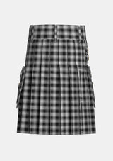 Utility_MacPhee_Tartan_1252_kilt_back_image_with_pleated_design_and_adjustable_buckles_for_men