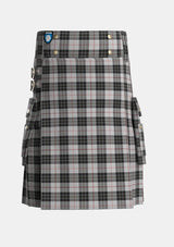 Utility_MacPherson_Dress_1842_Tartan_1872_kilt_front_image_with_pleated_design_and_adjustable_buckles_for_men