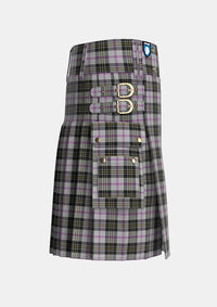 Utility_MacPherson_Dress_1951_Tartan_5921_kilt_right_image_with_pleated_design_and_adjustable_buckles_for_men