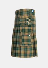 Utility_MacShane_Tartan_3571_kilt_right_image_with_pleated_design_and_adjustable_buckles_for_men