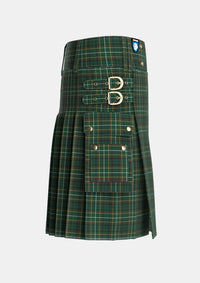 Utility_MacStumer_Hunting_Tartan_3573_kilt_right_image_with_pleated_design_and_adjustable_buckles_for_men