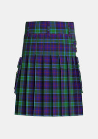 Utility_MacTaggart_Johnstons_Tartan_408_kilt_back_image_with_pleated_design_and_adjustable_buckles_for_men