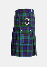 Utility_MacTaggart_Johnstons_Tartan_408_kilt_right_image_with_pleated_design_and_adjustable_buckles_for_men