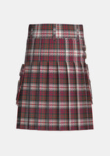 Utility_Macdonald_Dress_tartan_1997_kilt_back_image_with_pleated_design_and_adjustable_buckles_for_men