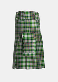 Utility_Madewell_Dress_Tartan_4051_kilt_left_image_with_pleated_design_and_adjustable_buckles_for_men
