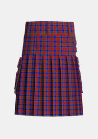 Utility_Mair_Personal_Tartan_1406_kilt_back_image_with_pleated_design_and_adjustable_buckles_for_men