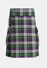Utility_Malcolm_Dress_2_Tartan_1977_kilt_front_image_with_pleated_design_and_adjustable_buckles_for_men