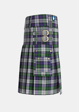 Utility_Malcolm_Dress_Tartan_1785_kilt_right_image_with_pleated_design_and_adjustable_buckles_for_men