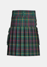 Utility_Malcolm_tartan_5696_kilt_back_image_with_pleated_design_and_adjustable_buckles_for_men