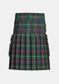 Utility_Malcolm_tartan_5696_kilt_back_image_with_pleated_design_and_adjustable_buckles_for_men