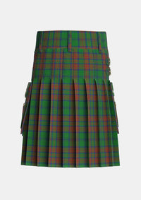 Utility_Matheson_Hunting_Highland_Society_of_London_Tartan_3460_kilt_back_image_with_pleated_design_and_adjustable_buckles_for_men