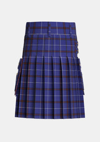 Utility_McCallie_Tartan_6212_kilt_back_image_with_pleated_design_and_adjustable_buckles_for_men
