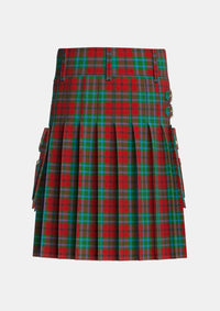 Utility_McCook_Cook_Tartan_3910_kilt_back_image_with_pleated_design_and_adjustable_buckles_for_men