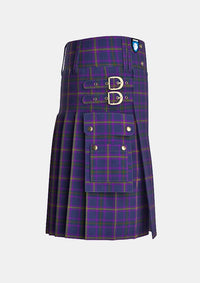 Utility_McCreadie_S_A_M_Tartan_13557_kilt_right_image_with_pleated_design_and_adjustable_buckles_for_men