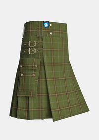 Utility_McGuigan_Julia_Tartan_10605_kilt_side_image_with_pleated_design_and_adjustable_buckles_for_men