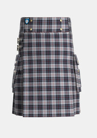 Utility_McRae_Dress_Tartan_2800_kilt_front_image_with_pleated_design_and_adjustable_buckles_for_men