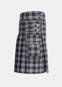 Utility_McRae_Dress_Tartan_2800_kilt_right_image_with_pleated_design_and_adjustable_buckles_for_men