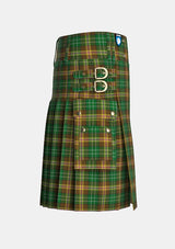 Utility_McShane_Tartan_4111_kilt_right_image_with_pleated_design_and_adjustable_buckles_for_men