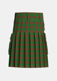 Utility_Menzies_2_Tartan_894_kilt_back_image_with_pleated_design_and_adjustable_buckles_for_men