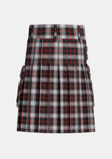 Utility_Merrilees_Tartan_1602_kilt_back_image_with_pleated_design_and_adjustable_buckles_for_men