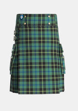 Utility_Michaluk_Personal_Tartan_6217_kilt_front_image_with_pleated_design_and_adjustable_buckles_for_men