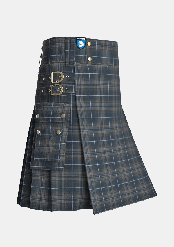 Midnight Pride Utility Tartan Kilt