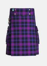 Utility_Millar_Euan_Tartan_15279_kilt_front_image_with_pleated_design_and_adjustable_buckles_for_men