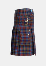 Utility_Moon_Georgia_USA_Tartan_4100_kilt_right_image_with_pleated_design_and_adjustable_buckles_for_men