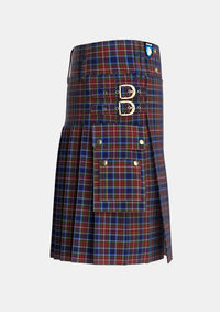 Utility_Moon_Georgia_USA_Tartan_4100_kilt_right_image_with_pleated_design_and_adjustable_buckles_for_men