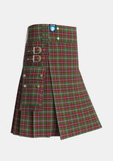 Utility_Moray_of_Abercairny_Tartan_51_kilt_side_image_with_pleated_design_and_adjustable_buckles_for_men