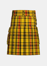 Utility_Morgan_Walsh_Tartan_kilt_back_image_with_pleated_design_and_adjustable_buckles_for_men