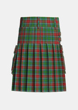 Utility_Muirhead_2_Tartan_3099_kilt_back_image_with_pleated_design_and_adjustable_buckles_for_men