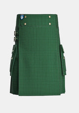 Utility_Mull_Tartan_162_kilt_front_image_with_pleated_design_and_adjustable_buckles_for_men