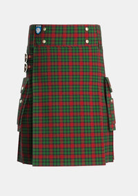 Utility_Murdoch_Dalgliesh_Tartan_5646_kilt_front_image_with_pleated_design_and_adjustable_buckles_for_men