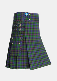Utility_Murray_of_Atholl_2_Tartan_281_kilt_side_image_with_pleated_design_and_adjustable_buckles_for_men