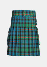 Utility_Murray_tartan_kilt_back_image_with_pleated_design_and_adjustable_buckles_for_men