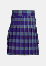 Utility_Musselburgh_Tartan_620_kilt_back_image_with_pleated_design_and_adjustable_buckles_for_men