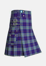 Utility_Musselburgh_Tartan_620_kilt_side_image_with_pleated_design_and_adjustable_buckles_for_men