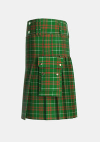 Utility_ONeill_Australia_Tartan_2464_kilt_left_image_with_pleated_design_and_adjustable_buckles_for_men