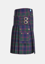 Utility_O_Connor_Hugh_Tartan_11339_kilt_right_image_with_pleated_design_and_adjustable_buckles_for_men