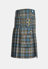 Utility_O_Rourke_Tartan_6755_kilt_right_image_with_pleated_design_and_adjustable_buckles_for_men