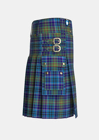 Utility_O_Sullivan_Tartan_3311_kilt_right_image_with_pleated_design_and_adjustable_buckles_for_men