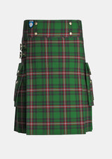 Utility_Page_Tartan_7468_kilt_front_image_with_pleated_design_and_adjustable_buckles_for_men
