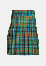Utility_Paisley_tartan_640_kilt_back_image_with_pleated_design_and_adjustable_buckles_for_men