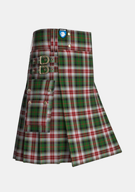Utility_Palmer_Edward_Tartan_4796_kilt_side_image_with_pleated_design_and_adjustable_buckles_for_men