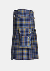 Utility_Patrick_Tartan_11972_kilt_left_image_with_pleated_design_and_adjustable_buckles_for_men