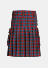 Utility_Patterson_John_Personal_Tartan_2191_kilt_back_image_with_pleated_design_and_adjustable_buckles_for_men