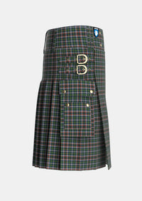 Utility_Penman_2_Tartan_167_kilt_right_image_with_pleated_design_and_adjustable_buckles_for_men